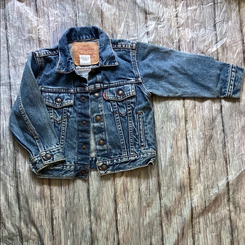 Vintage Levi's Blue Jean Jacket Classic Denim Style